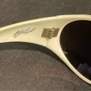 90s arnette アーネット サングラス HOT CAKES ホワイト VINTAGE ARNETTE Hot Cakes White And Black No Lenses